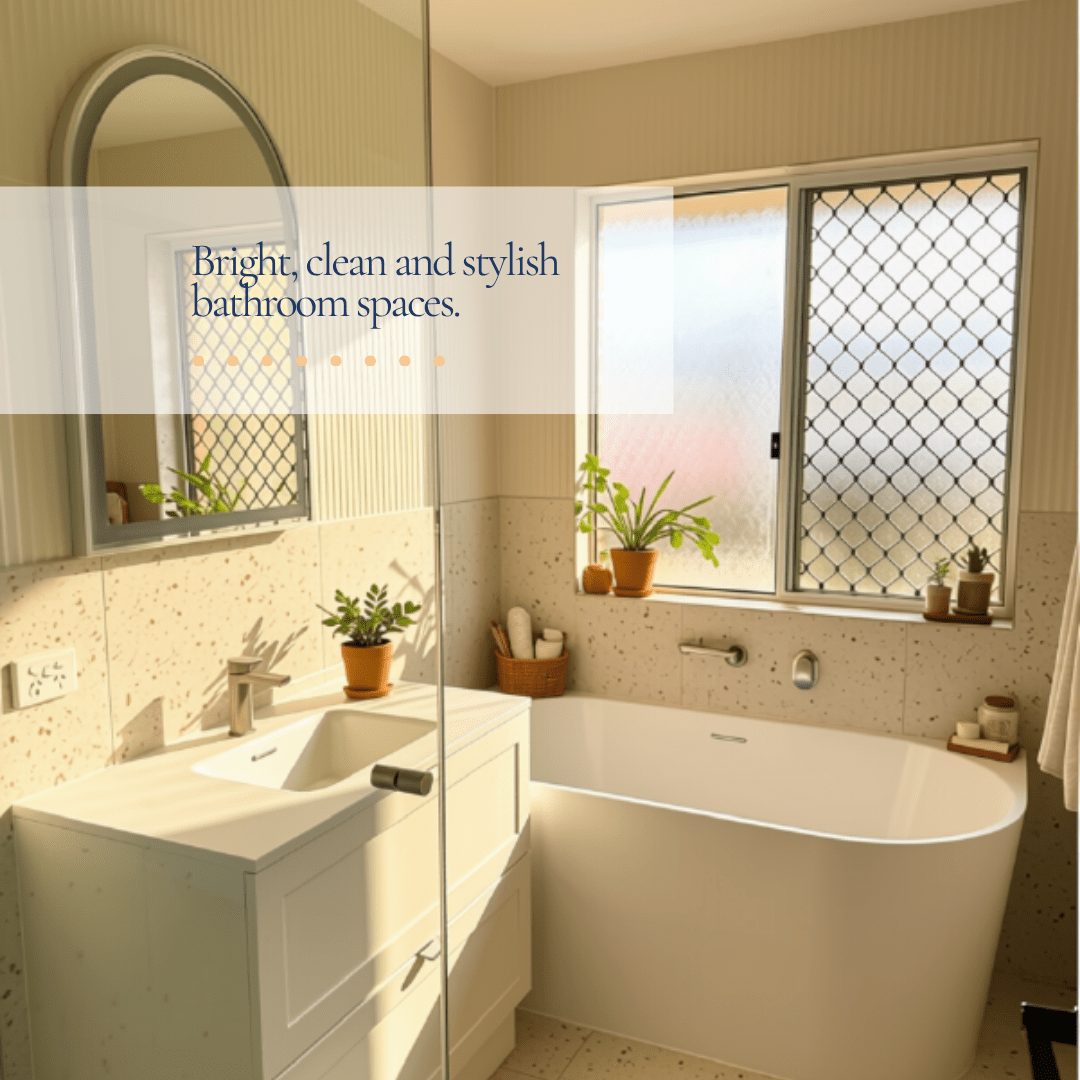 Bathroom with bath
